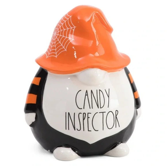 RAE Dunn “Candy Inspector” Gnome Holiday Decor - Picture 1 of 8